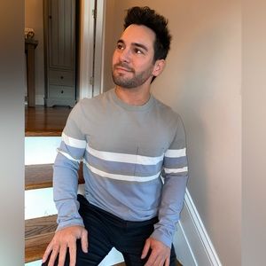 Club Monaco | Long Sleeve Striped Shirt | Size S